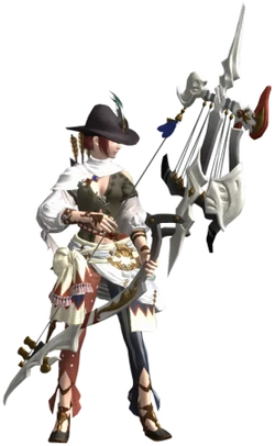 Bard render for the original Final Fantasy XIV.