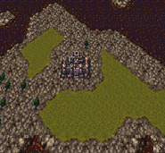 Doma Castle on the World of Ruin map (SNES).