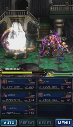 Final Fantasy Brave Exvius.