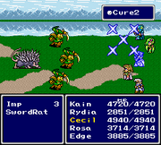 FFIV SNES Cure2.png (12 КБ) Final Fantasy IV (SNES).