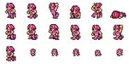 Set of Zidane's Trance sprites.