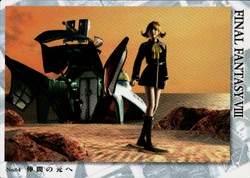 Final Fantasy VIII Bandai Carddass Masters Perfect Visuals - Front 064