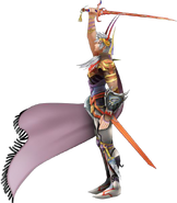 Firion's second alt outfit in Dissidia 012 Final Fantasy, based on Amano's artwork.