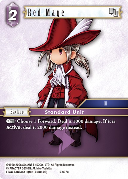 red mage final fantasy 3