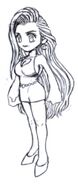 Tifa Dress Sketch