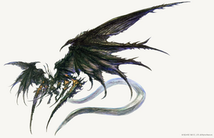 Bahamut from Final Fantasy XVI artwork