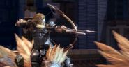 Basch rides a chocobo in the intro.