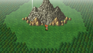 Mount Ordeals on the overworld (PSP).