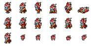Set of Freya's sprites.