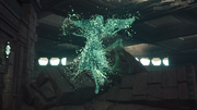 Jenova memory in the Temple of the Ancients from FFVII Rebirth