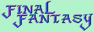 FF1 NES in-game logo