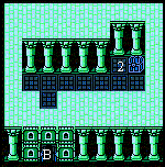 FFIII NES - Temple of Time first floor second treasure room