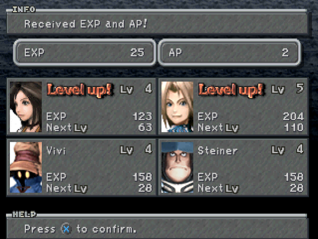 Experience Points Final Fantasy Wiki Fandom