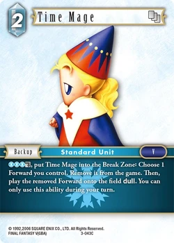 Time Mage [3-043C] Opus series card.