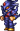 Dark Knight battle sprite in The Complete Collection.