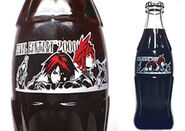 FinalFantasy CocaColaBottle.jpg (58 KB) Squall promotional Coca-Cola bottle