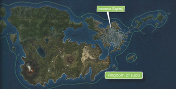 Lucis Map FFXV