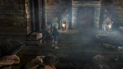 Hallway to the Chamber of the Fayth.