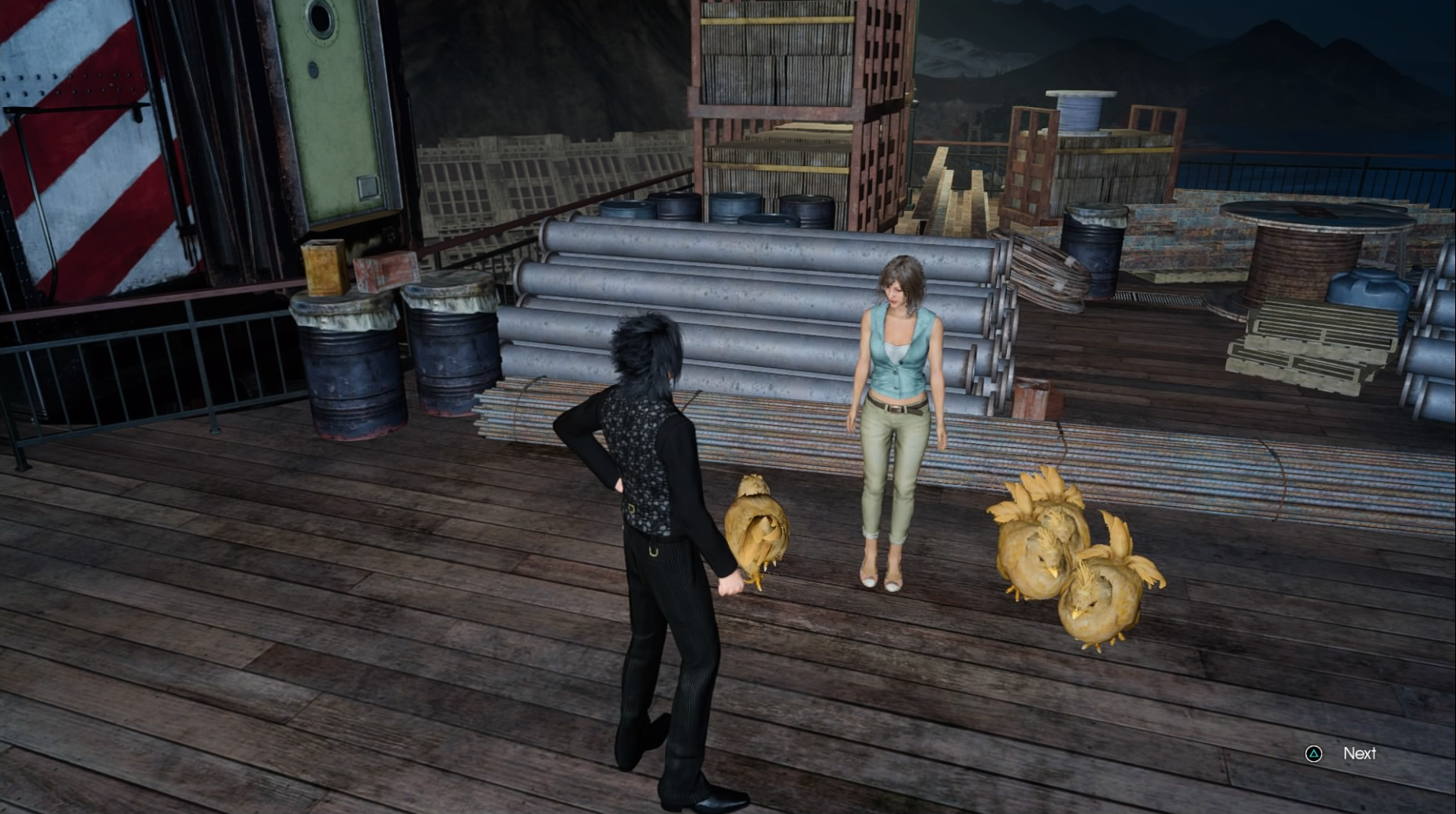 ffxv scared and stranded ffxv scared and stranded