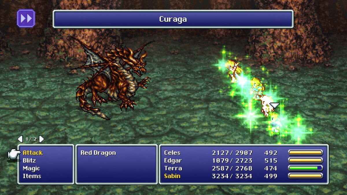 Curaga (Final Fantasy VI) | Final Fantasy Wiki | Fandom