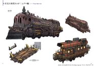 FFXIV Phantom Train concept