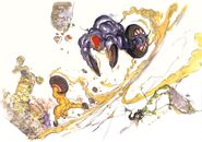 Yoshitaka Amano artwork of Magna Roaders.