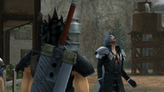 Sephiroth laughs at the thought of having a father.