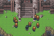 Imperial forces attacking the castle (GBA).