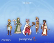 Hume Hunter, Illusionist, Seer, Archer, White Mage 1280x1024