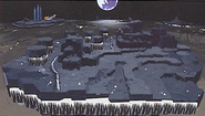 The Lunar Whale in Lunar Subterrane concept art for Dissidia.