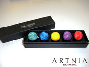 Materia chocolate set, being sold in Square Enix's cafe Artnia.