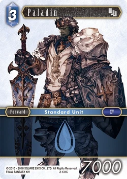 Paladin [2-131C] Opus series card.
