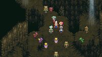 Party Finds the Espers from FFVI Pixel Remaster