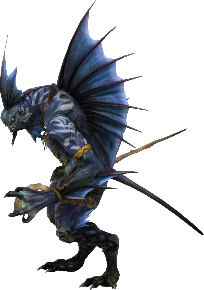 Trenchtooth Sahagin from FFXIV