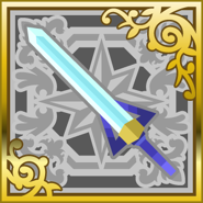 Crystal Blade in Final Fantasy Airborne Brigade (SR+).
