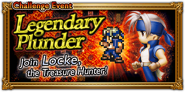 Global event banner for "Legendary Plunder".
