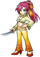 Artwork for Faris's second costume.