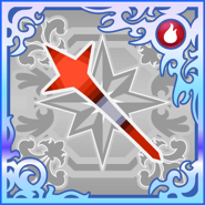 Flame Rod in Final Fantasy Airborne Brigade (SSR).