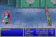 Elixir1 used by the Emperor in Final Fantasy II (GBA).