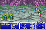 Ricard under Haste status in Final Fantasy II (GBA).