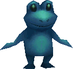 Toad render for Kain in Final Fantasy IV (iOS).