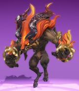 Ifrit as he appears in the Mirage Manual.