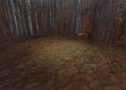 Battle background in the Dead Forest.