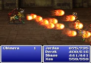 Blaze (Chimera version) in Final Fantasy (PS).