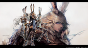 FFXIV Viera Art