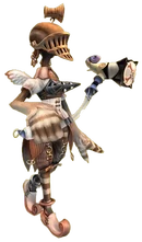 The Yuke White Mage from Final Fantasy Crystal Chronicles: My Life as a King and My Life as a Darklord.