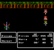 Bolt1 in Final Fantasy II (NES).