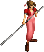 Боевой рендер из Final Fantasy VII Ultimania Omega.
