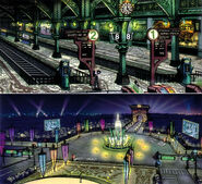 Deling Station and Square concept.