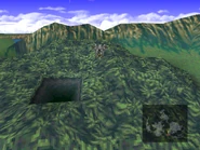 The woodlands and the absent temple on the World Map.